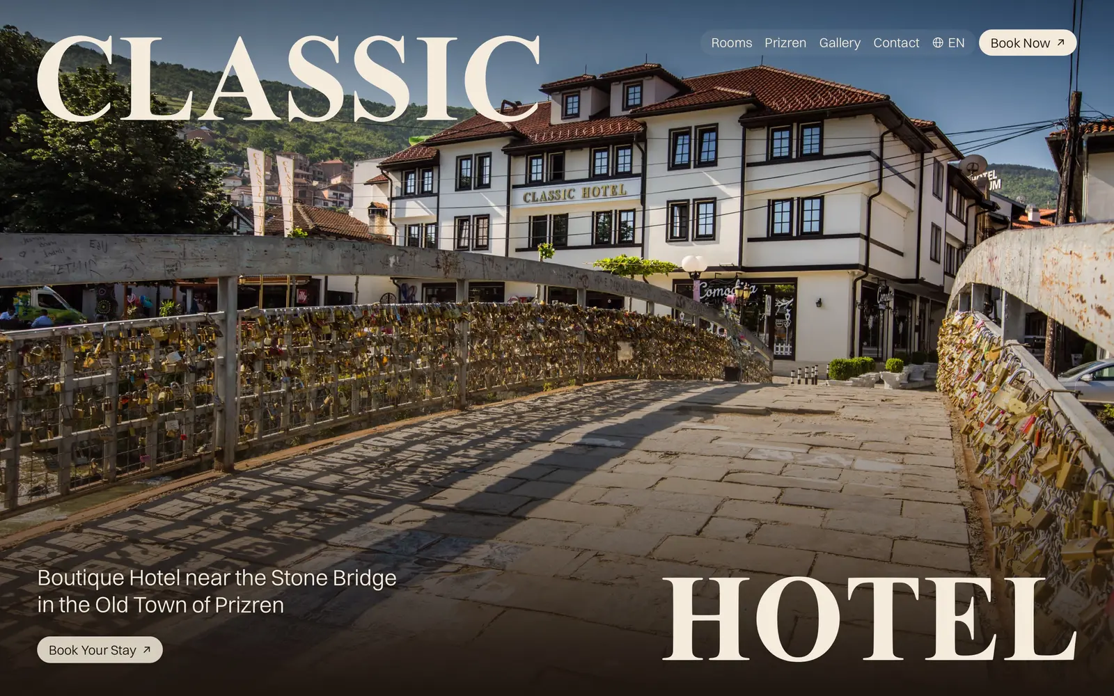 Classic Hotel · Webfaqe hoteli / 3D · Pluton Studio