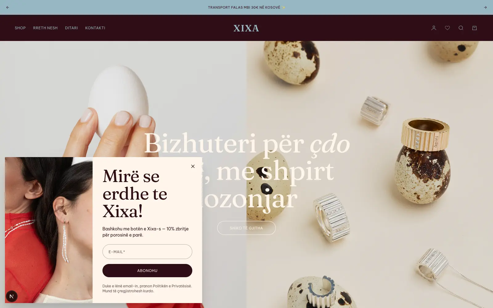 Xixa · E-commerce / Own Brand · Pluton Studio