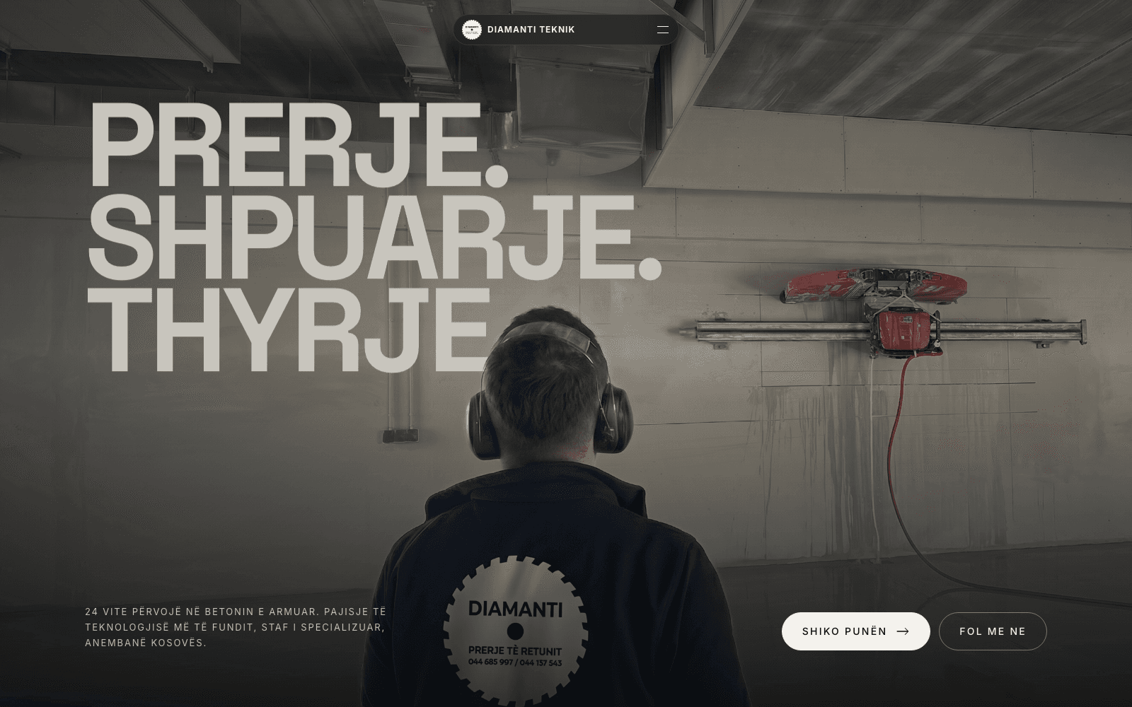 Diamant · Construction / Brand · Pluton Studio