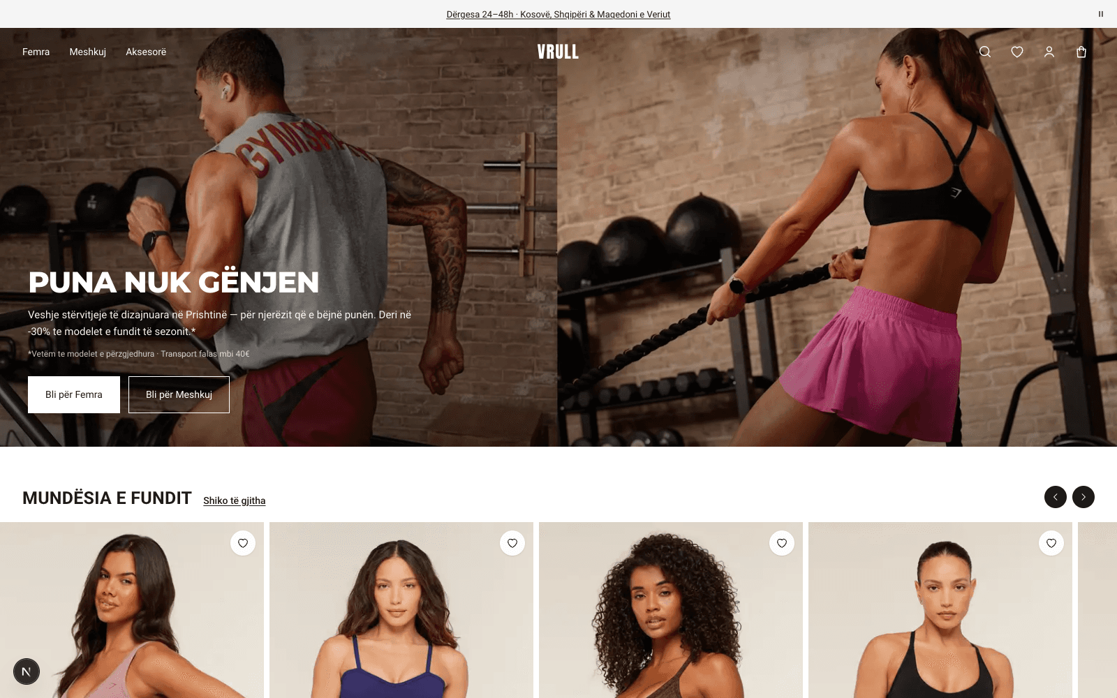 Vrull Store · E-commerce / Own Brand · Pluton Studio