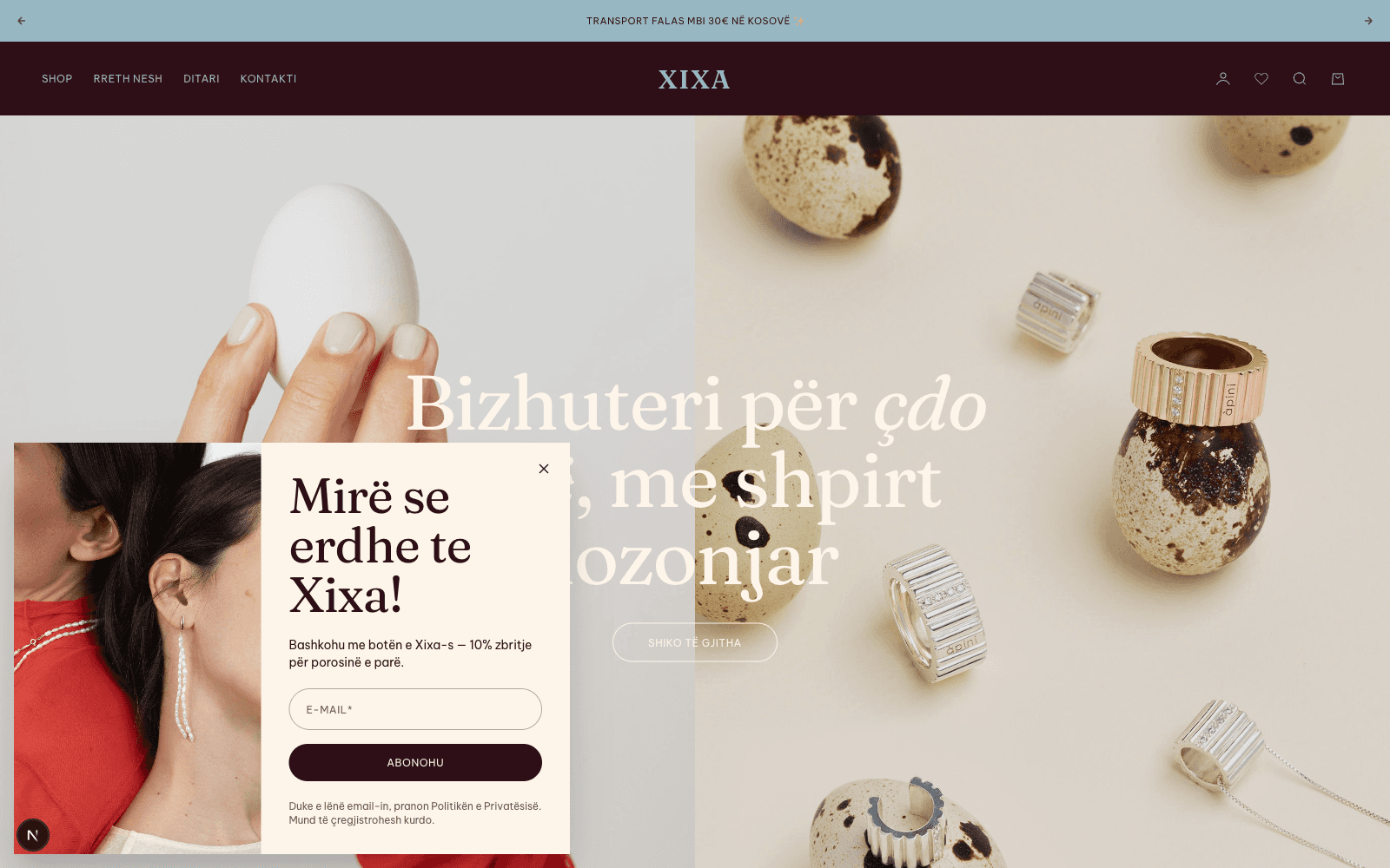 Xixa · E-commerce / Brand Store · Pluton Studio